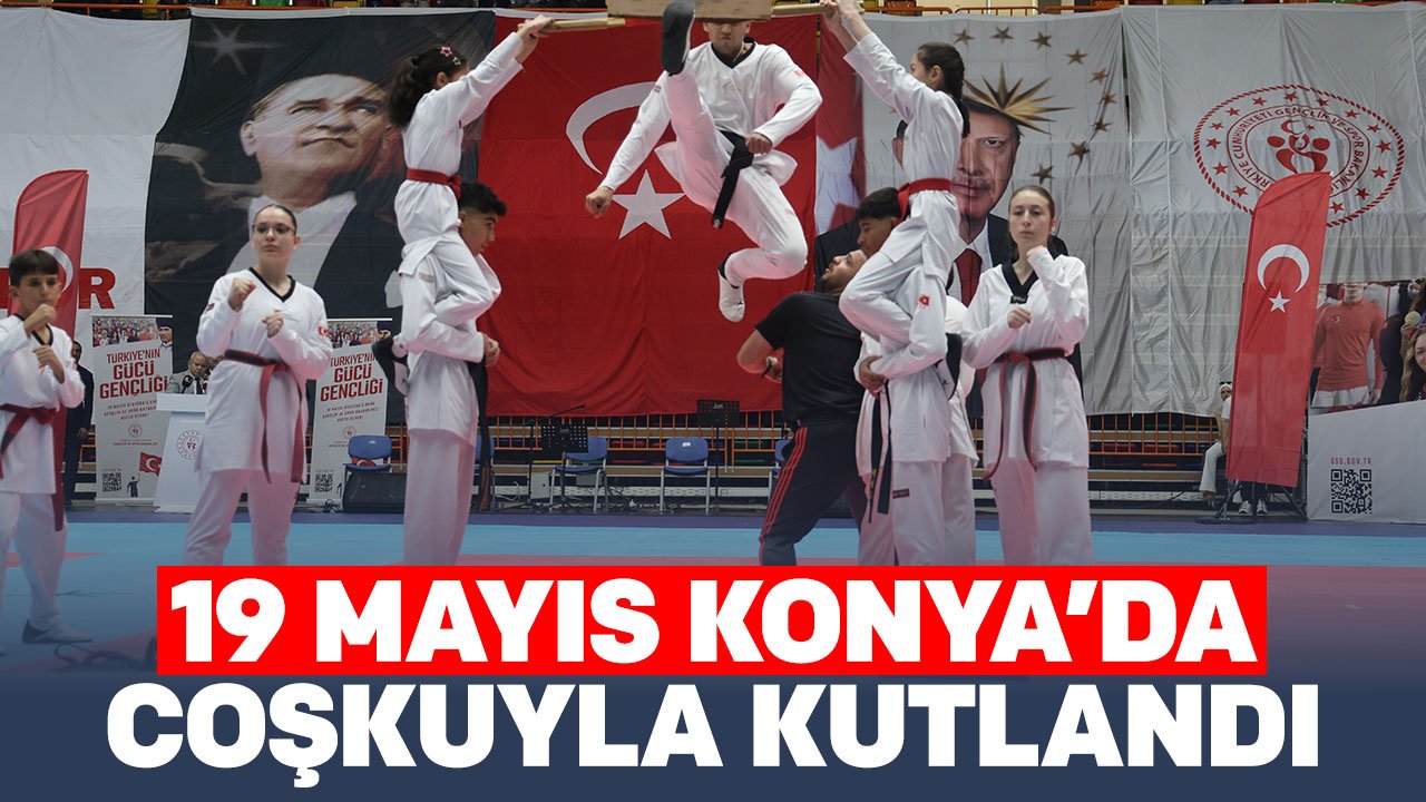 Konya’da 19 Mayıs Coşkusu: Kurtuluş Meşalesi 107 yaşında