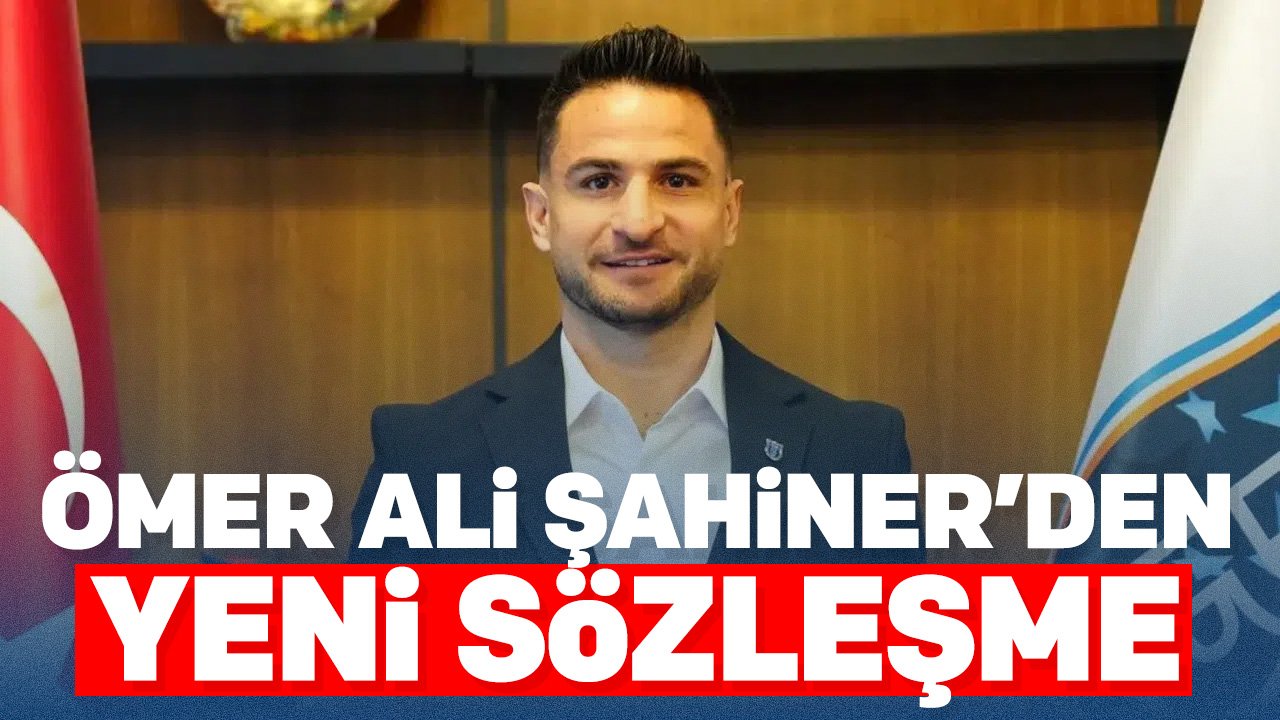 Konyalı futbolcu Ömer Ali Şahiner'den yeni sözleşme