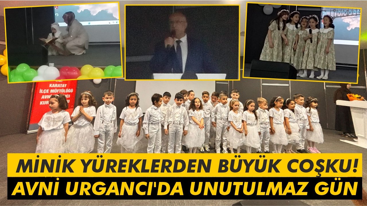 Minik yüreklerden büyük coşku! Avni Urgancı’da unutulmaz gün