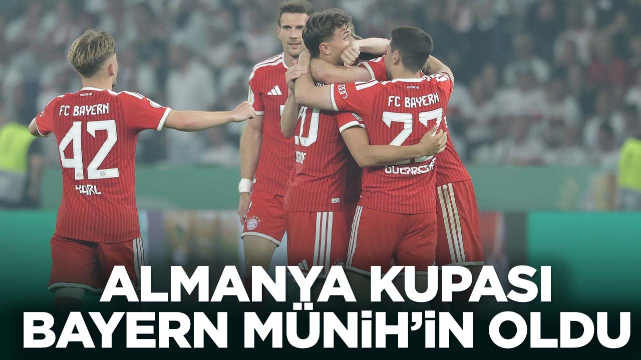 Harry Kane’den Hat-Trick! Almanya Kupası'nın şampiyonu Bayern Münih