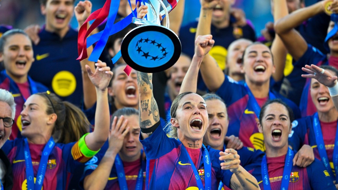 UEFA Kadınlar Ligin'de şampiyon Barça