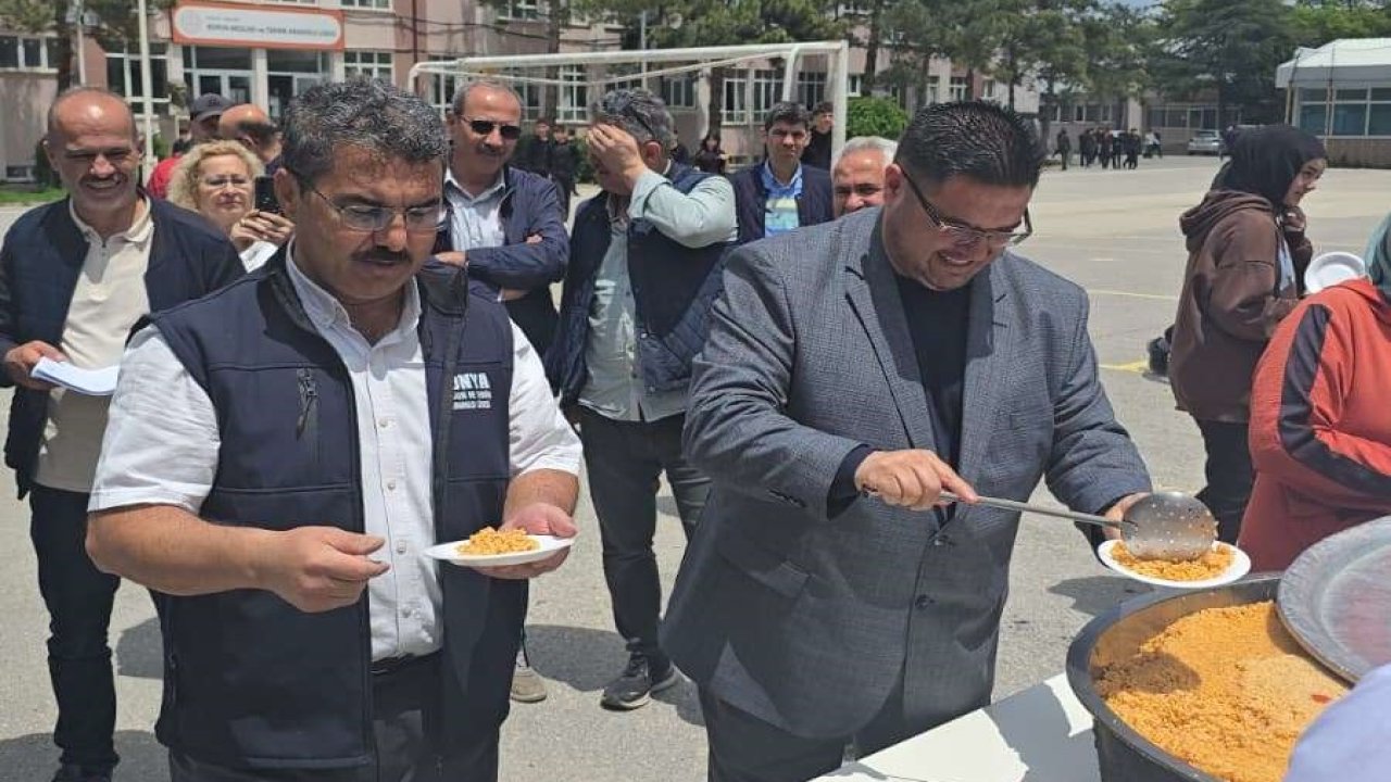 Konya'da yağmurluk pilavı geleneği yaşatılıyor
