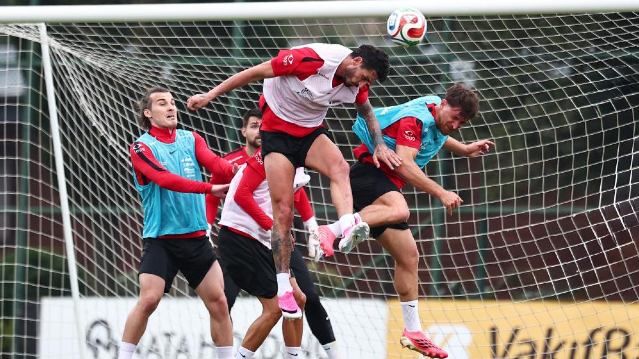 A Mili Futbol Takımı, iki günlük iznin ardından çalışmalara başladı