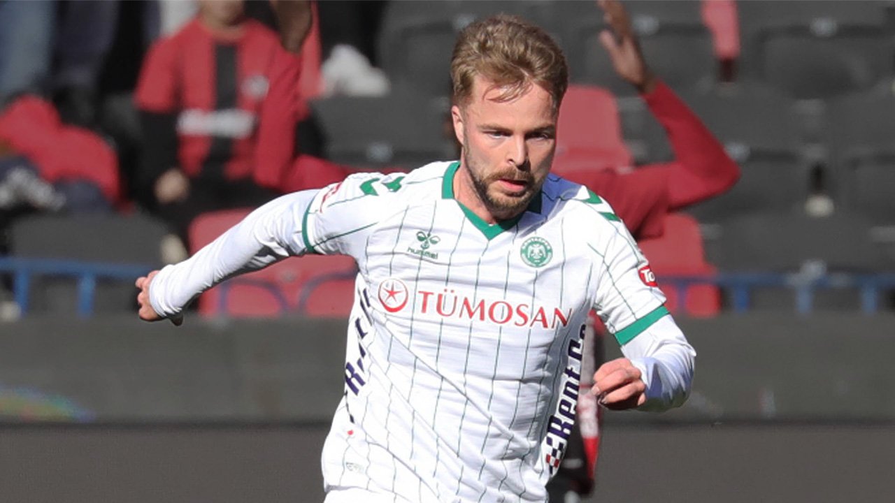 Sezon ortasında Konyaspor'a gelen Svendsen'den teşekkür