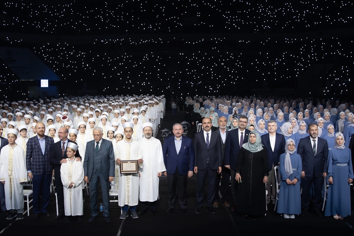 750 Hafızın İcazet Tevdi Töreni gerçekleştirildi