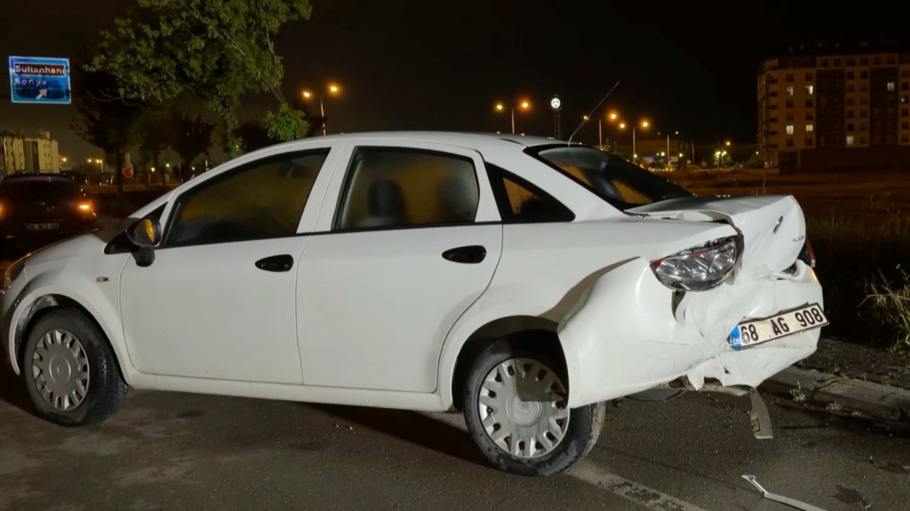 Direksiyon başında alkol, sonrası kaza: Sürücünün tek endişesi eşi oldu!