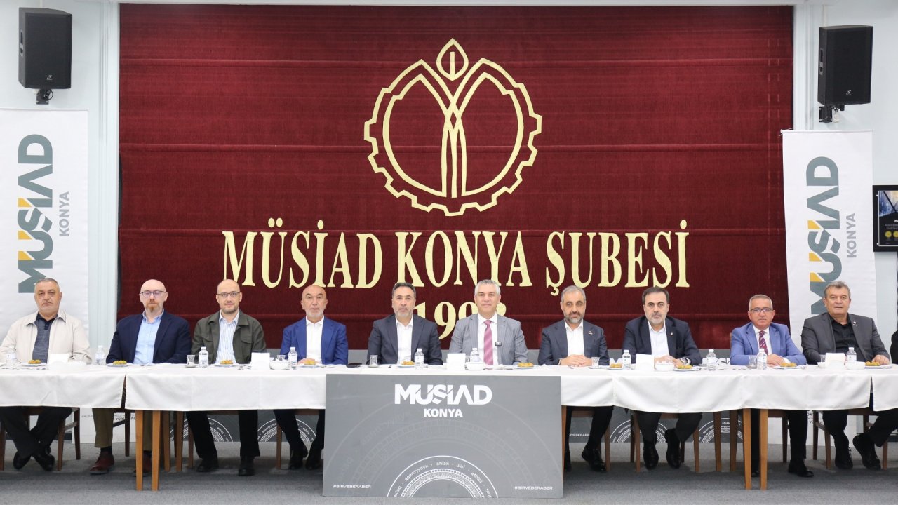 MÜSİAD Konya Bayramlaşma Programı Yoğun Katılımla Gerçekleşti