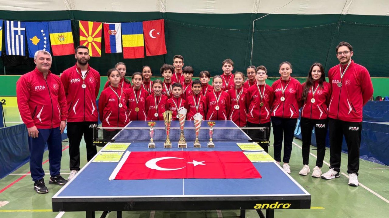 Konya’nın gururu Bulgaristan’da zirveye çıktı: Balkan Şampiyonası’ndan madalyalarla döndü!