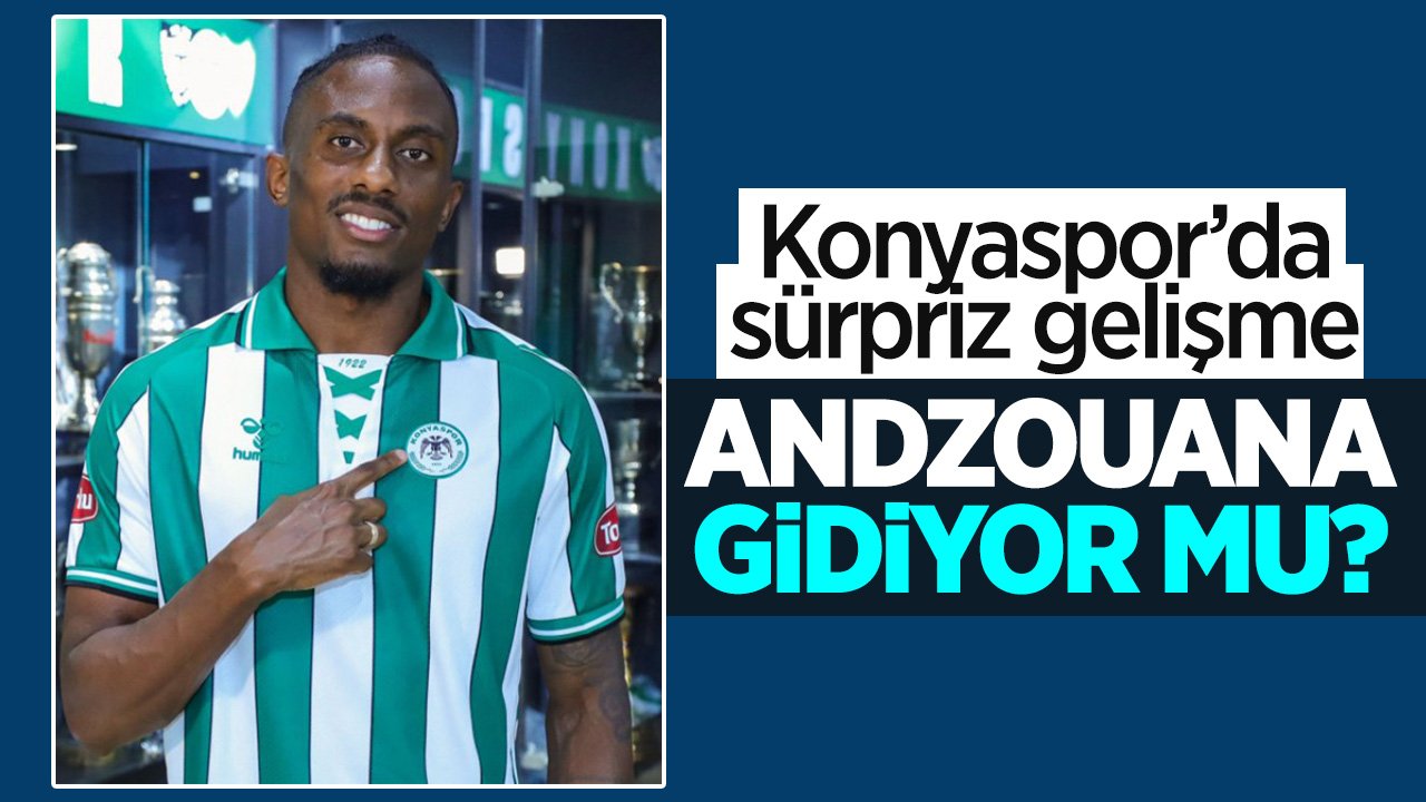 Konyaspor'da sürpriz ayrılık yaşanabilir: Andzouana gitmek istiyor
