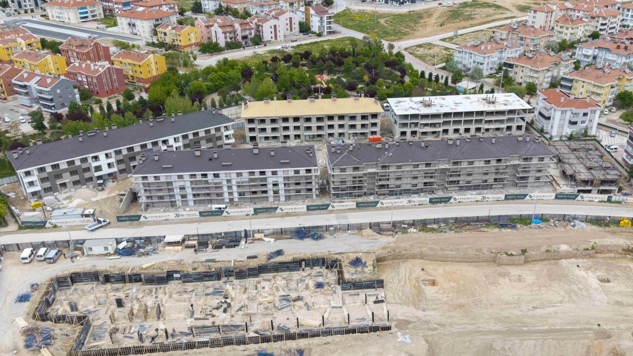Selçuklu'da yükselen Masra Bahçe'nin örnek dairesi kapılarını açtı