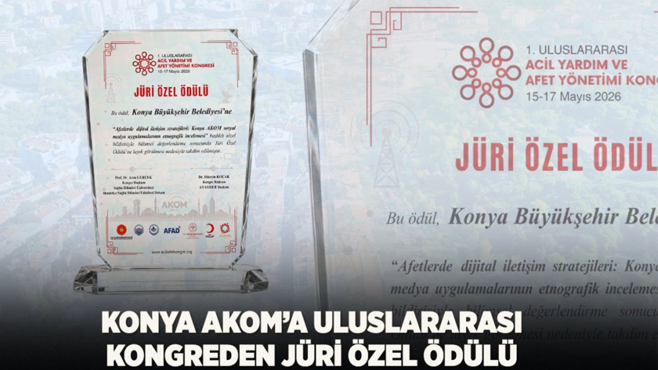 Konya AKOM’un Sosyal Medya Stratejisi Uluslararası Kongrede Öne Çıktı