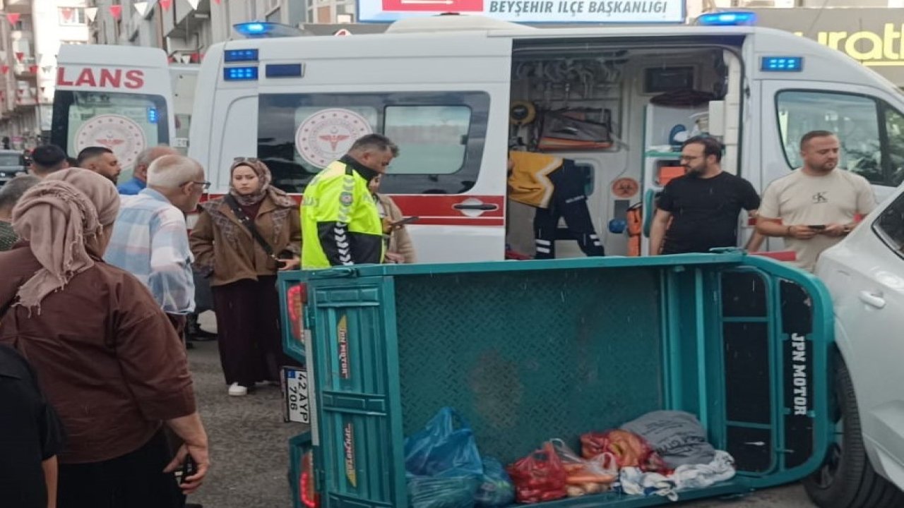Konya'da iki ayrı kaza: 4 kişi yaralandı!
