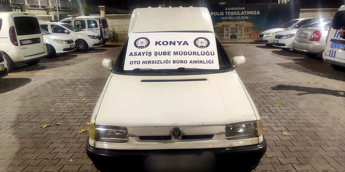 Konya'da yakalanan 4 hırsızlık zanlısından ikisi tutuklandı