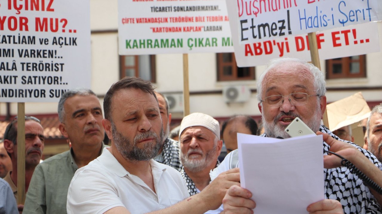 Konya'da MİLKO’lardan Gazze ve Doğu Türkistan İçin Ortak Tepki: "İsrail Laftan Anlamaz, Güçten Anlar!"