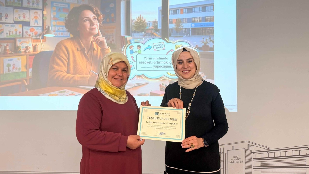 Rehber Öğretmenler ve Psikolojik Danışmanlar KTO Karatay’da Buluştu