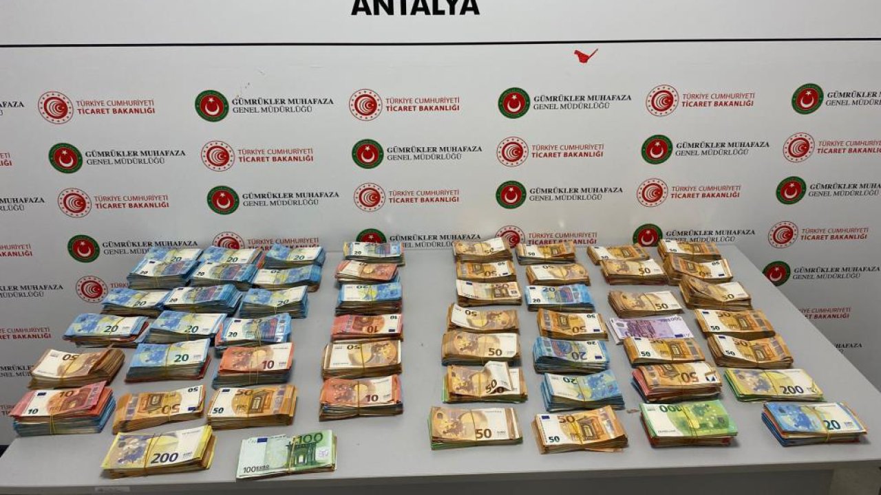 Bebek bezlerine saklanan 20 milyon lira ele geçirildi