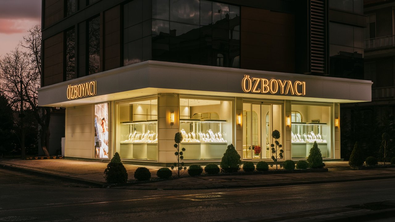 Konya'nın köklü mücevherat markası Özboyacı Altın, 6. şubesini Meram'da açıyor