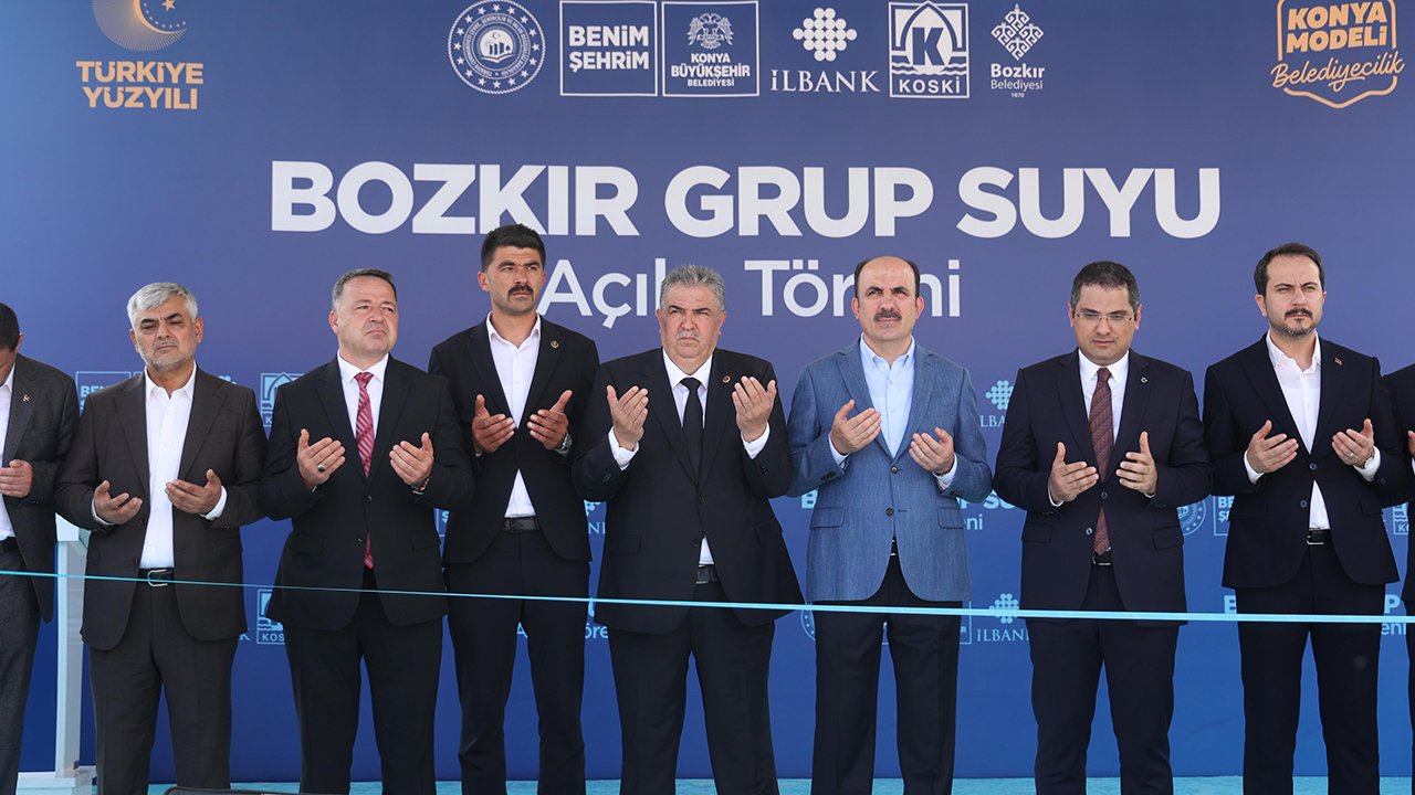 Yılların bekleyişi bitti: Bozkır’da 22 mahalle kesintisiz suya kavuştu