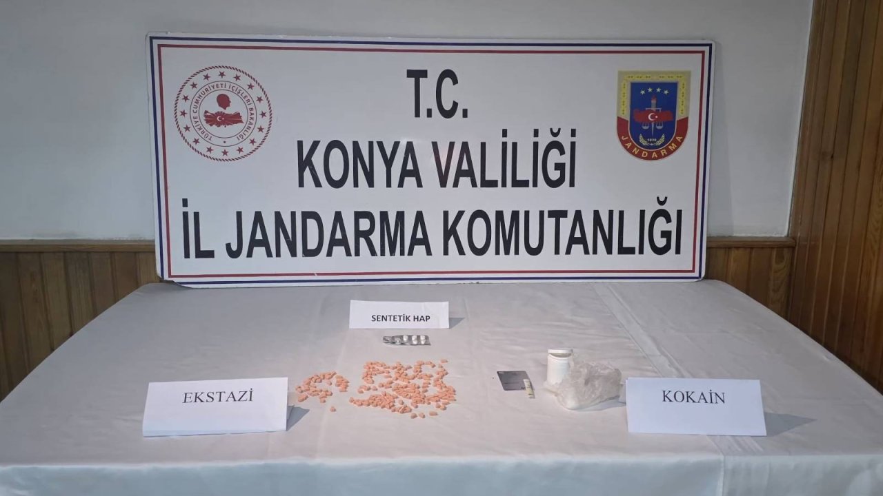 Konya Ereğli'de uyuşturucu operasyonu!