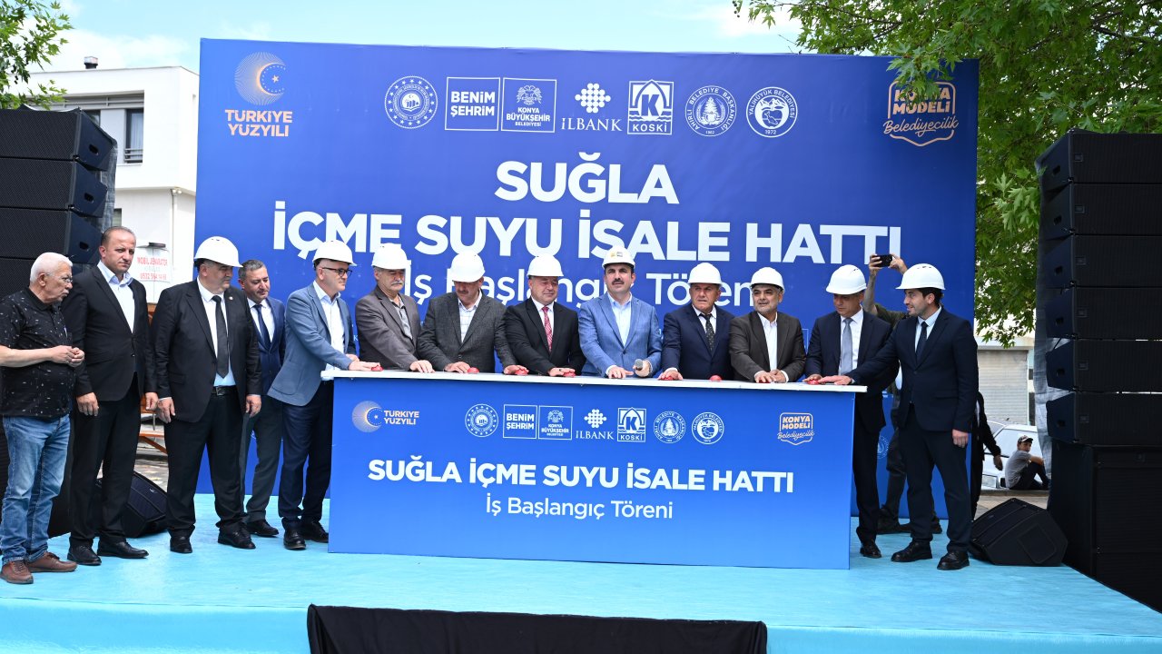 Konya’da 290 milyon liralık dev hamle! 2 ilçenin yıllardır beklediği sorun çözülüyor!