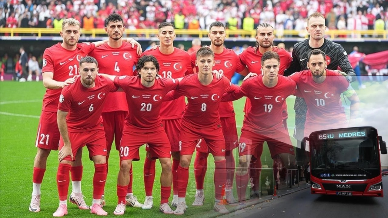 Konya’da milli maç heyecanına özel ulaşım hamlesi! Bazı otobüs hatlarında ek sefer kararı