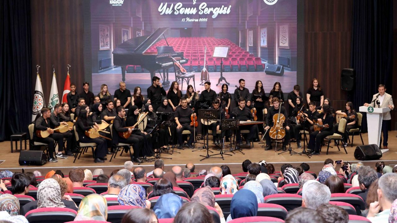 582 gencin büyük başarısı! Konya’daki sergi ve konser izleyenleri hayran bıraktı!