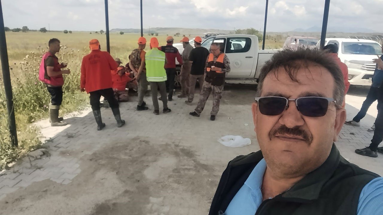 Karapınar'da çiftçinin mahsulü koruma altında! Sürek avı düzenlendi