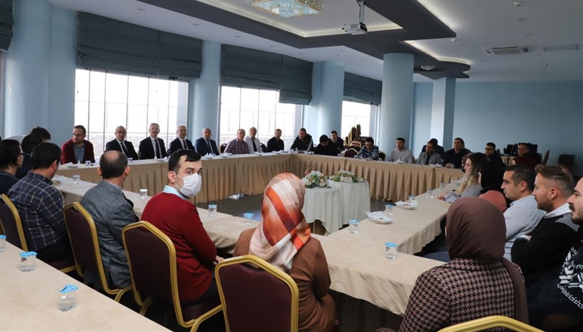 Konya Cumhuriyet Başsavcısı İnal, engelli adliye personeliyle buluştu