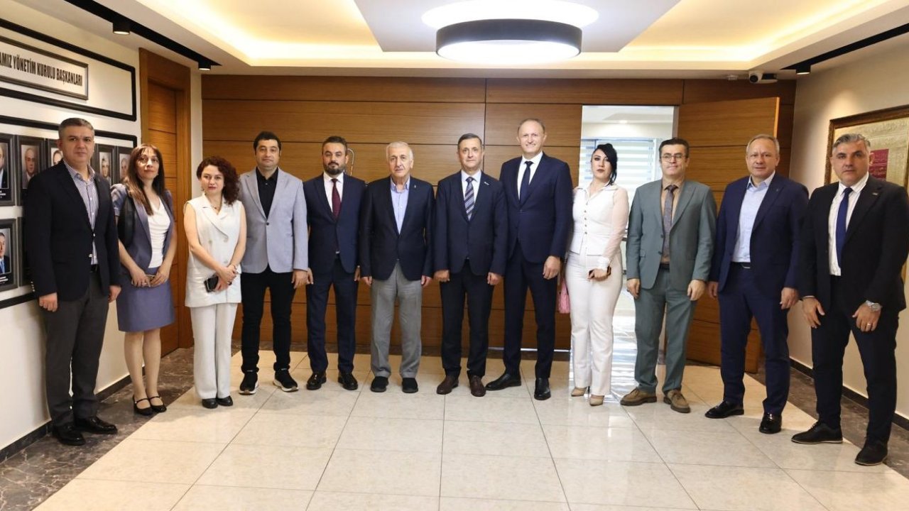 Kazakistan Heyetinden Konya Çıkartması: Ekonomi Diplomasisi Masada