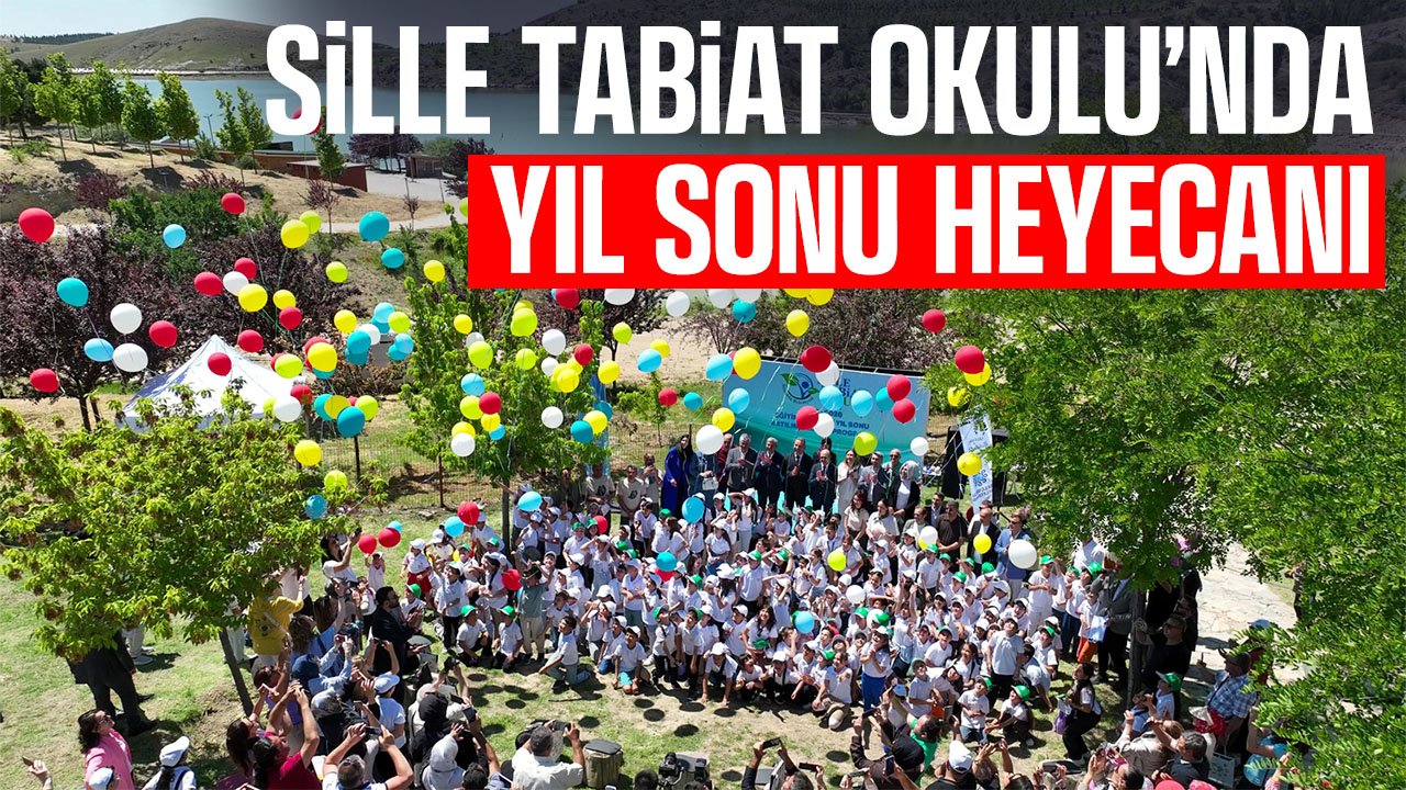 Sille Tabiat Okulu’nda Yıl Sonu Coşkusu
