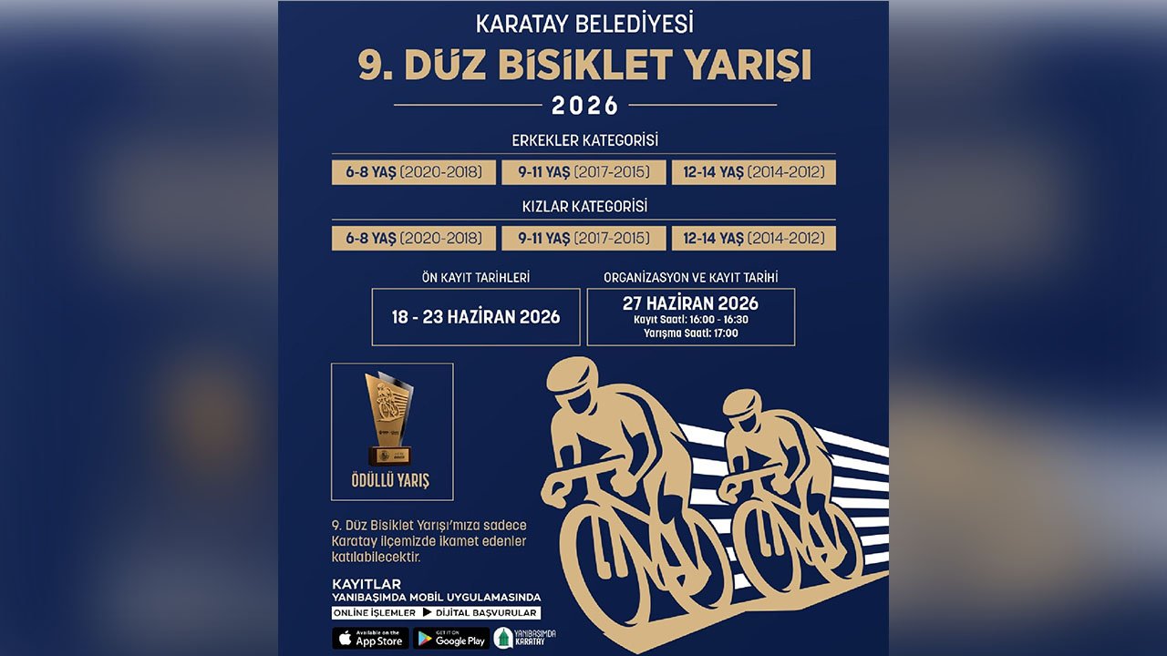 Bisiklet şehri Konya’da dev organizasyon! 9. Düz Bisiklet Yarışı için başvurular alınıyor!