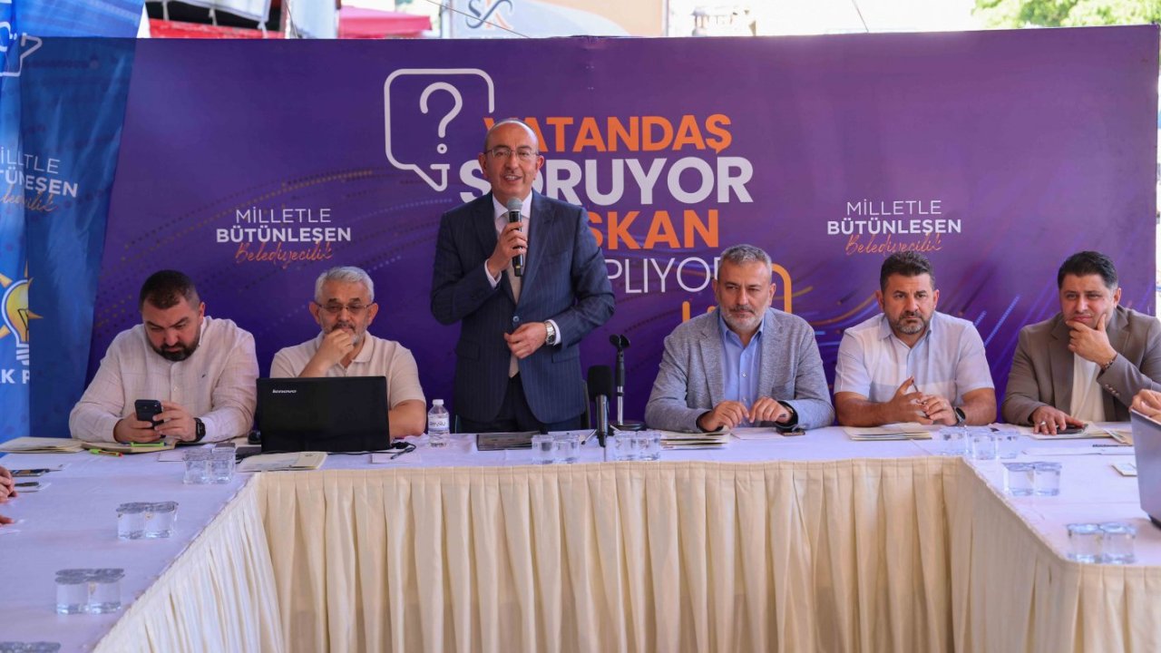 Başkan Kavuş’tan açık mikrofon toplantısı! Mahalle sakinleri sorularını doğrudan iletti!