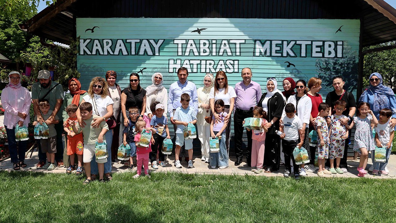 Öğrenciler doğada öğrendi, başarıyla tamamladı! Karatay Tabiat Mektebi’nde kapanış coşkusu!
