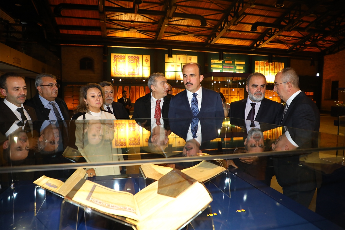 Bakan Yardımcısı Yavuz, Sergiyi Ziyaret Etti