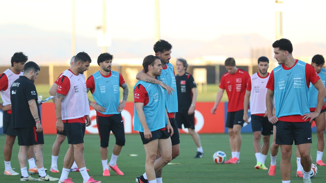 A Milli Futbol Takımı’nda ABD maçının hazırlıkları başladı!