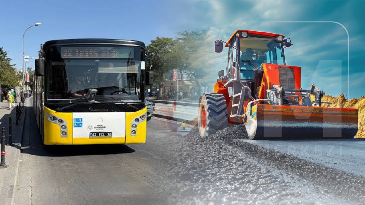 Konya’da Atatürk Caddesi gece trafiğe kapanıyor! Toplu ulaşımda güzergâh değişikliği uyarısı