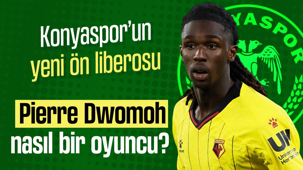 Konyaspor'un yeni ön liberosu olacak Pierre Dwomoh nasıl bir oyuncu?