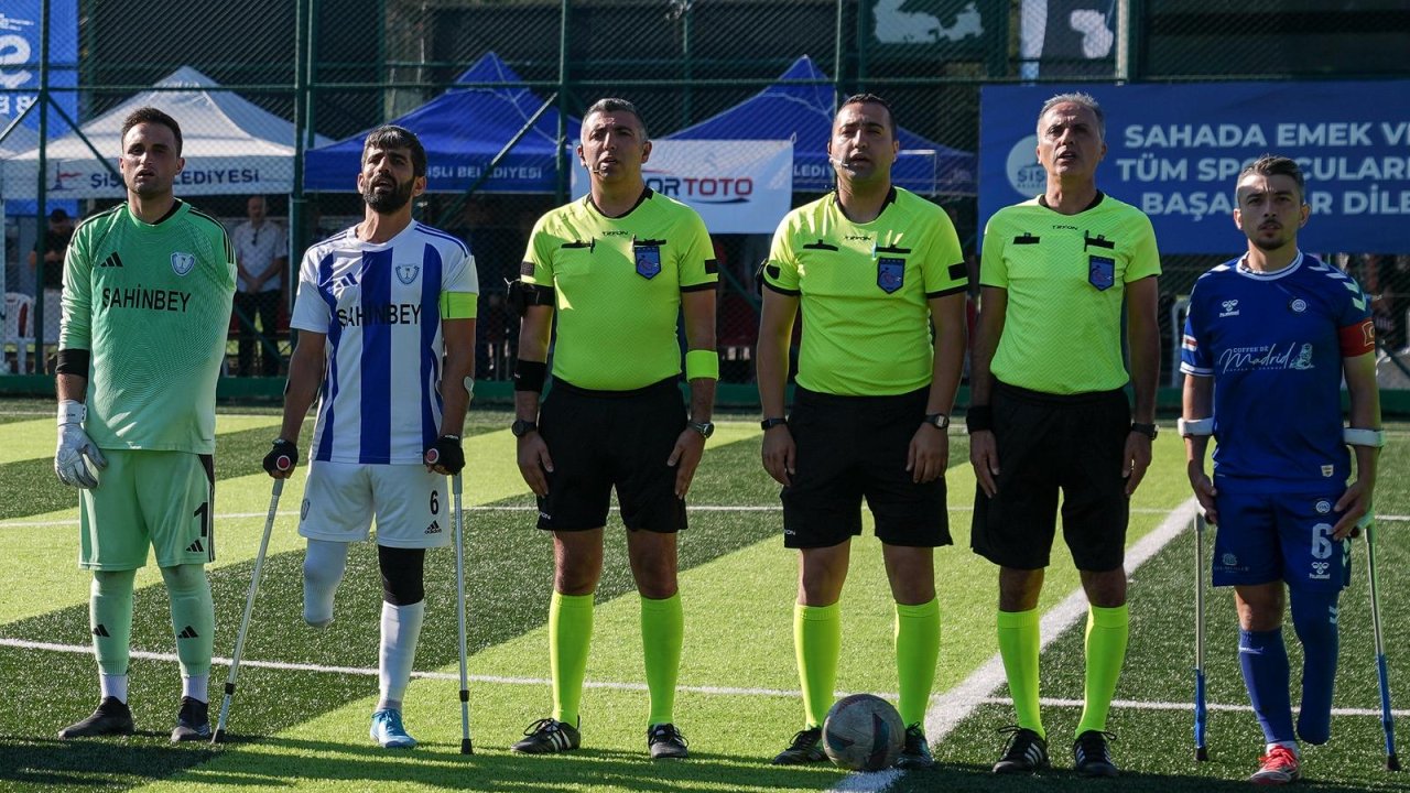 Konya Hakemleri Ampute Futbol Türkiye Kupası'na Damga Vurdu!
