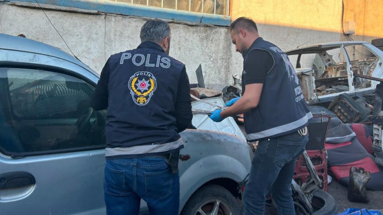 Konya polisi ortaya çıkardı! Çalıntı ve kaçak araç ağı çökertildi