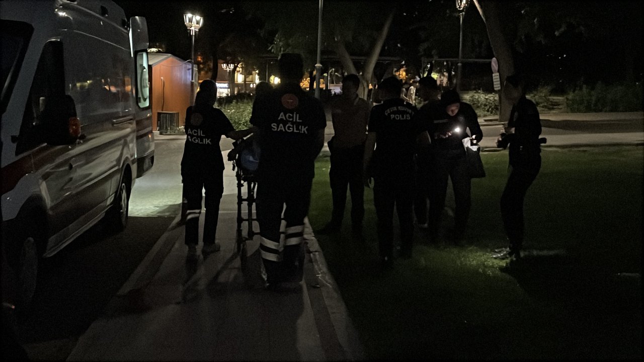 Konya'da kız çocuğu parkta baygın bulundu!