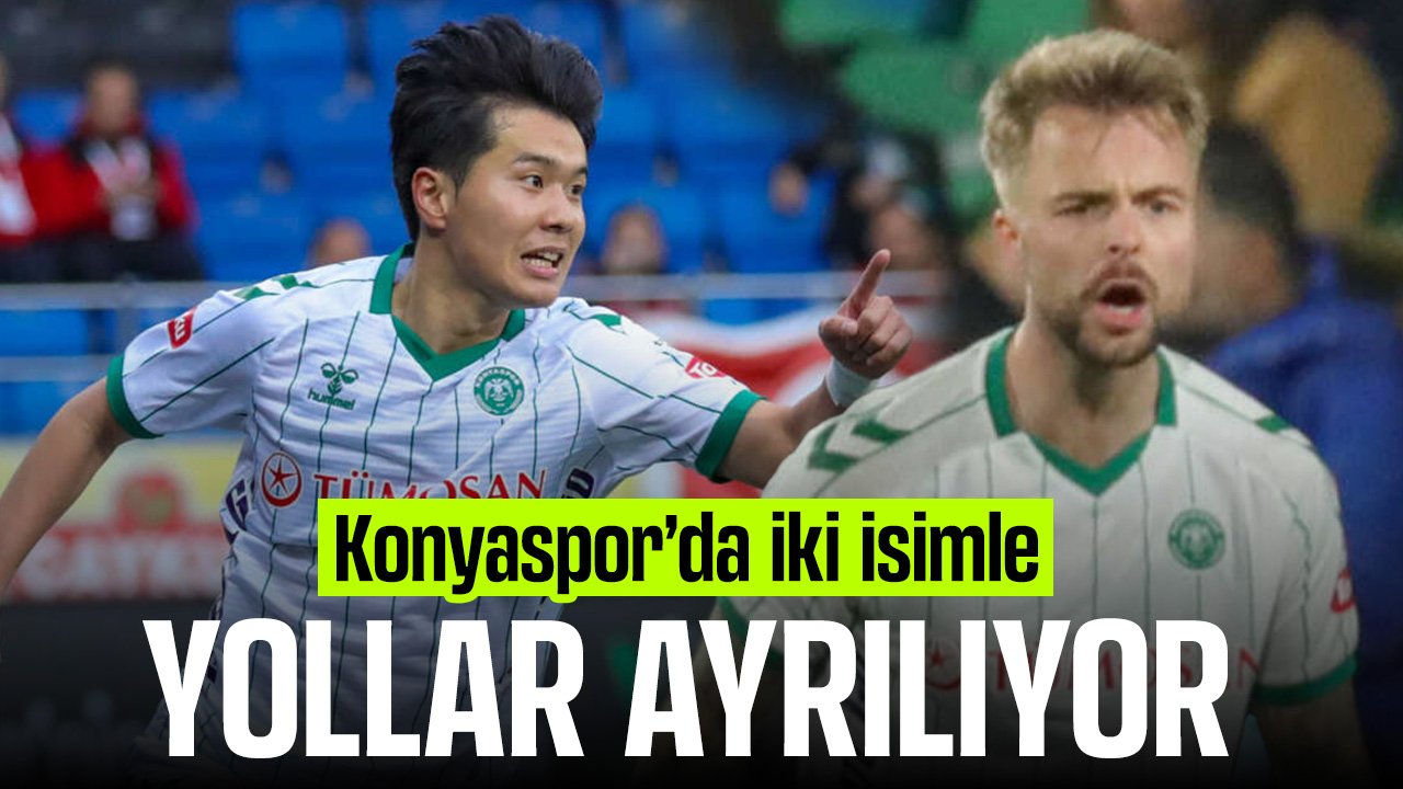 Konyaspor'da iki oyuncu takımdan ayrılıyor