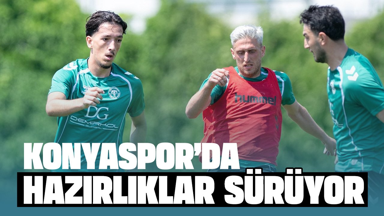 Konyaspor güne antrenmanla başladı