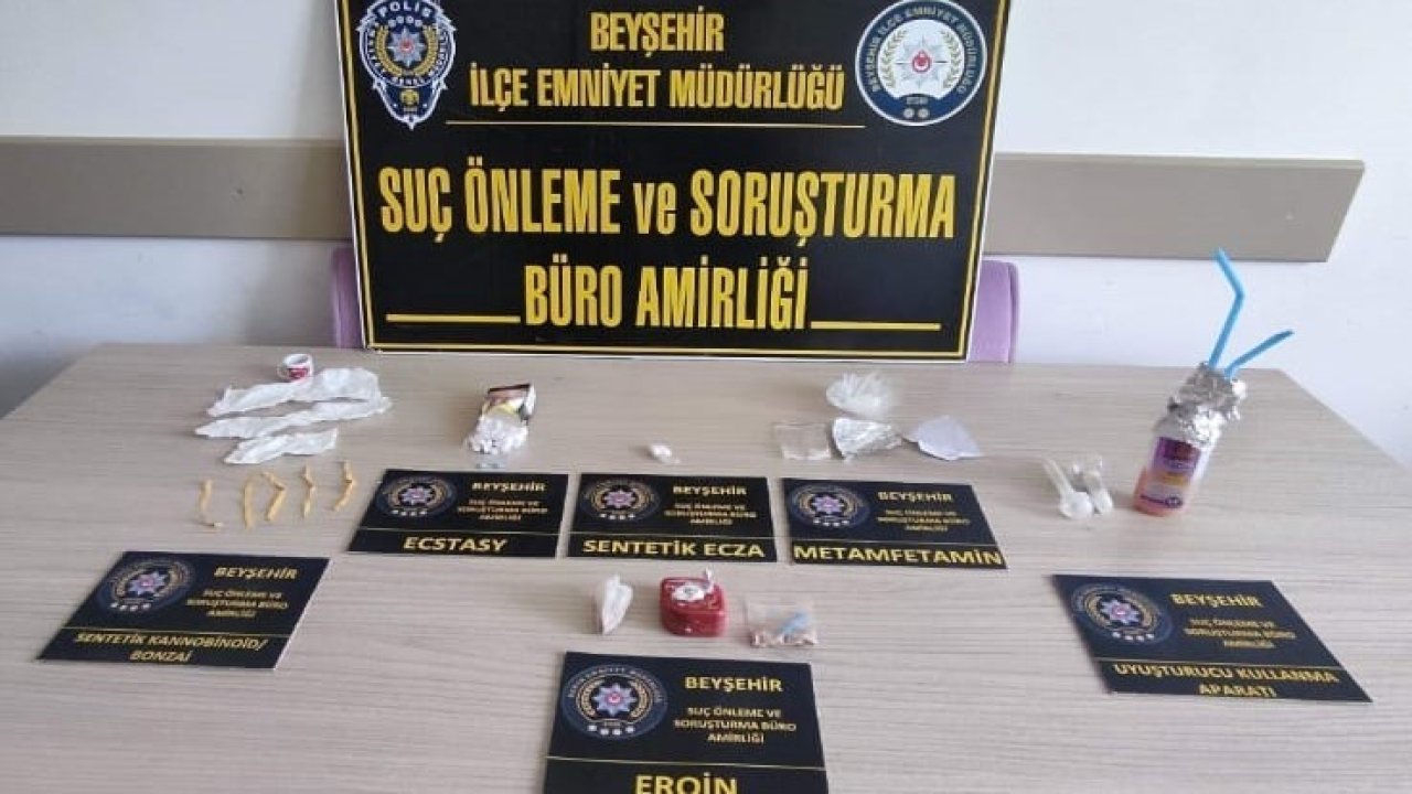 Beyşehir'de uyuşturucu operasyonu: 2 kişi tutuklandı!