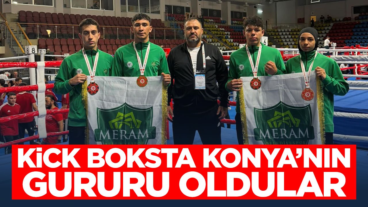 Meramlı Sporculardan Kick Boksta önemli başarı