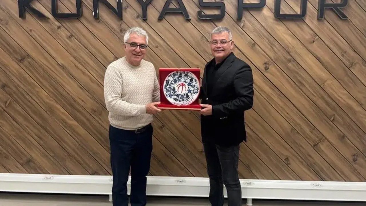 Konya Basket’ten Konyaspor Kulübü’ne ziyaret