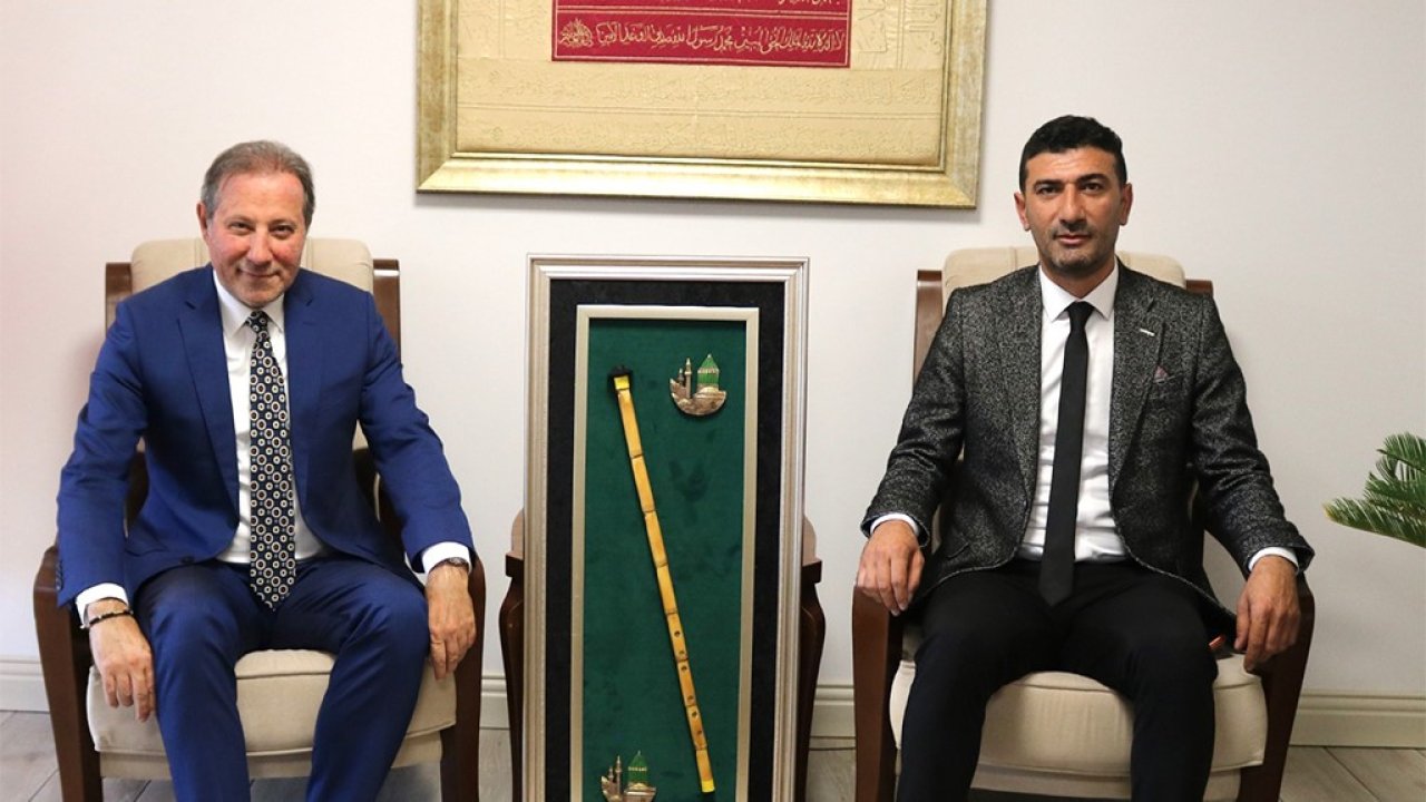 ASRİAD Konya Şubesinden KONESOB Başkanı Karabacak’a "Hayırlı Olsun" Ziyareti