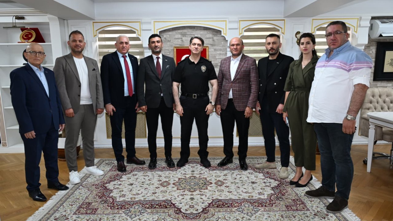 ASRİAD Konya’dan İl Emniyet Müdürü Necmettin Koç’a Ziyaret
