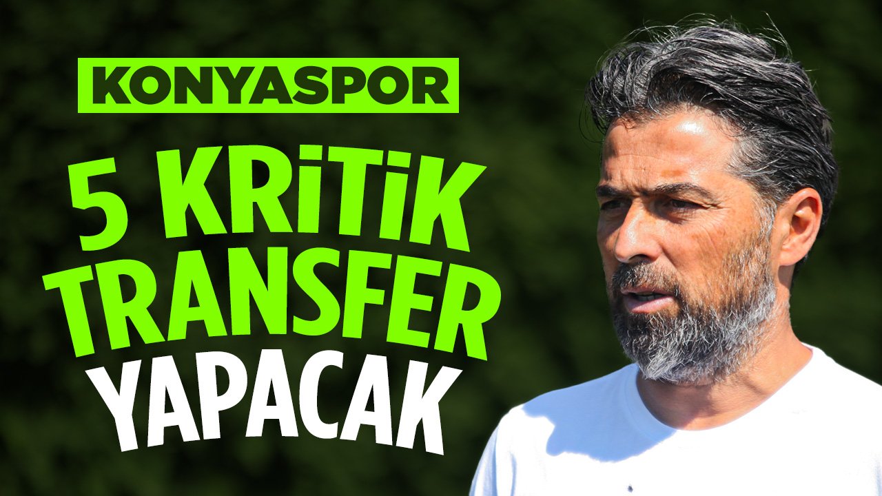 İlhan Palut açıkladı: Konyaspor 5 kritik transfer yapacak