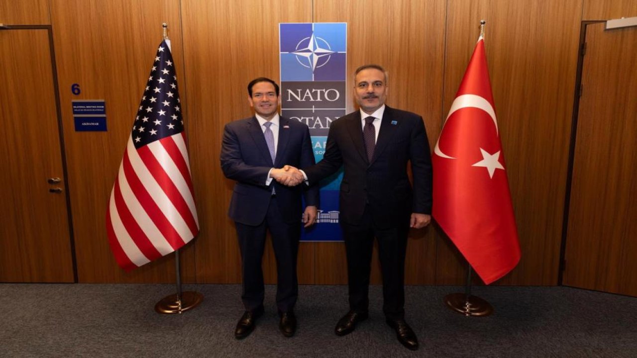 Bakan Fidan, ABD Dışişleri Bakanı Rubio ile görüştü