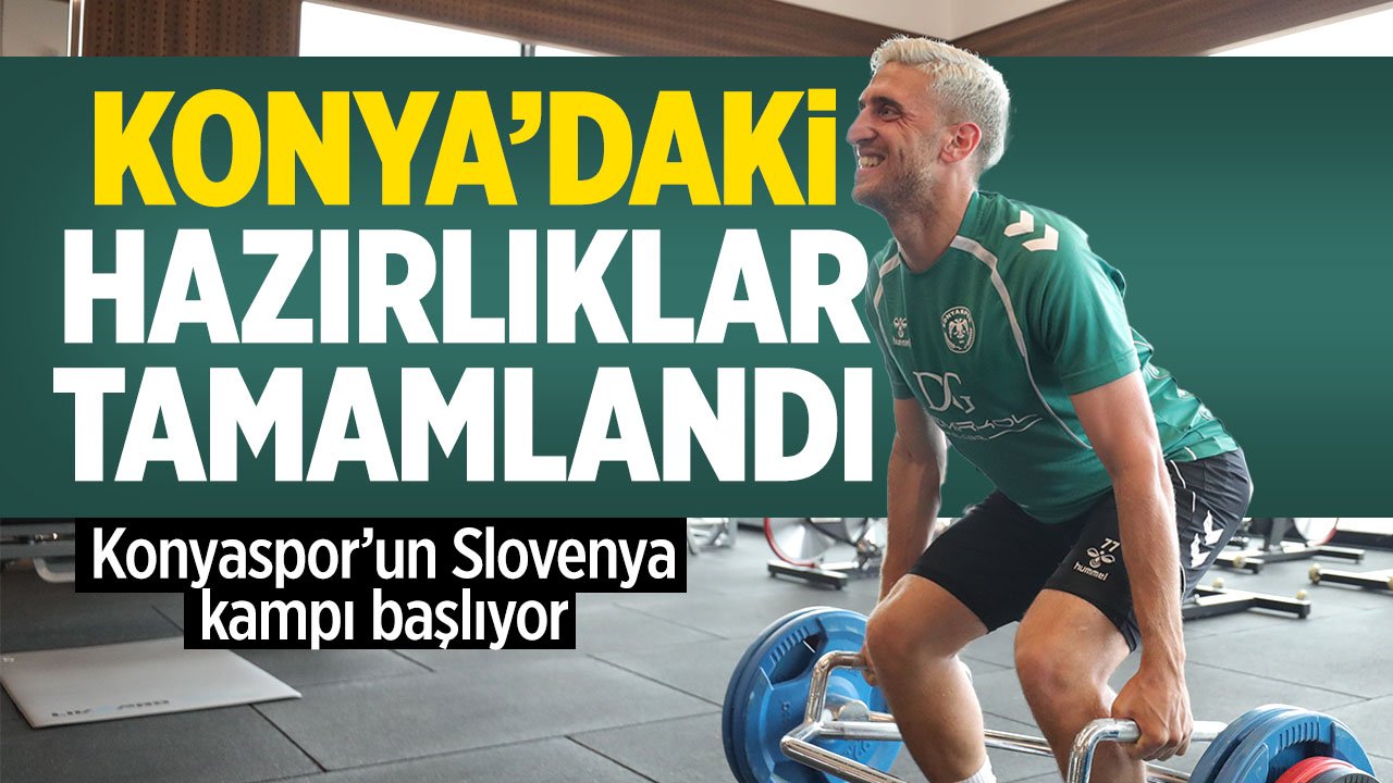 Konyaspor yeni sezon hazırlıklarının ilk etabını tamamladı